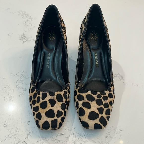Nine West Leopard Pumps - Picture 1 of 8